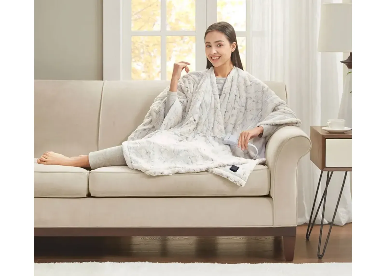 Beautyrest Zuri Heated Wrap with Built-in Controller