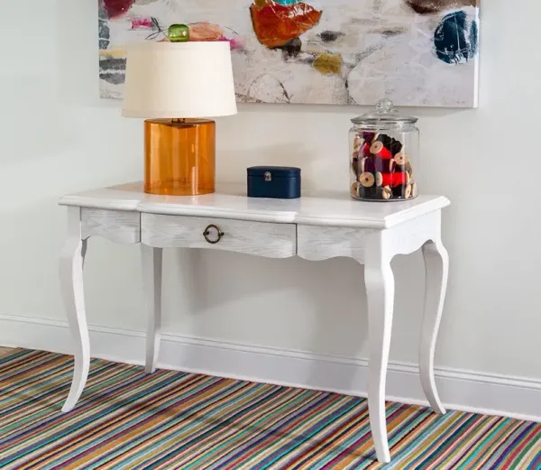 Legacy Classic Sawyer French Country White Wood Desk