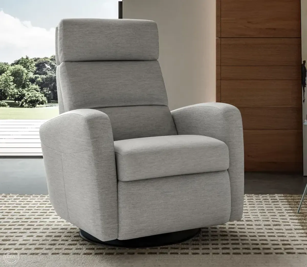 Luonto Sloped Lounger Recliner Chair - Loule630