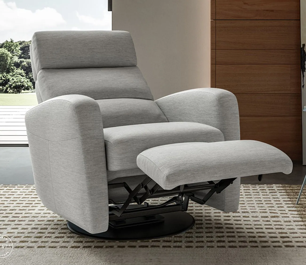 Luonto Sloped Lounger Recliner Chair - Oliver173