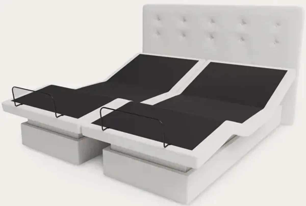 The Dawn House Adjustable Smart Bed - Memory Foam - Slate - Queen