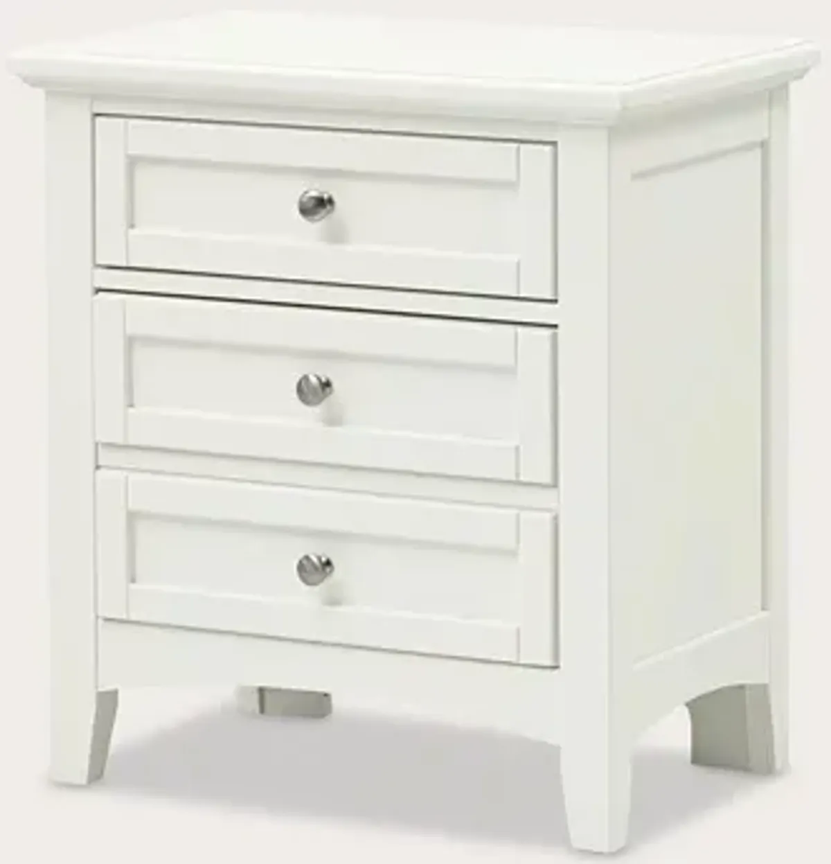 Vaughan Bassett Bonanza 2-Drawer Nightstand - Grey