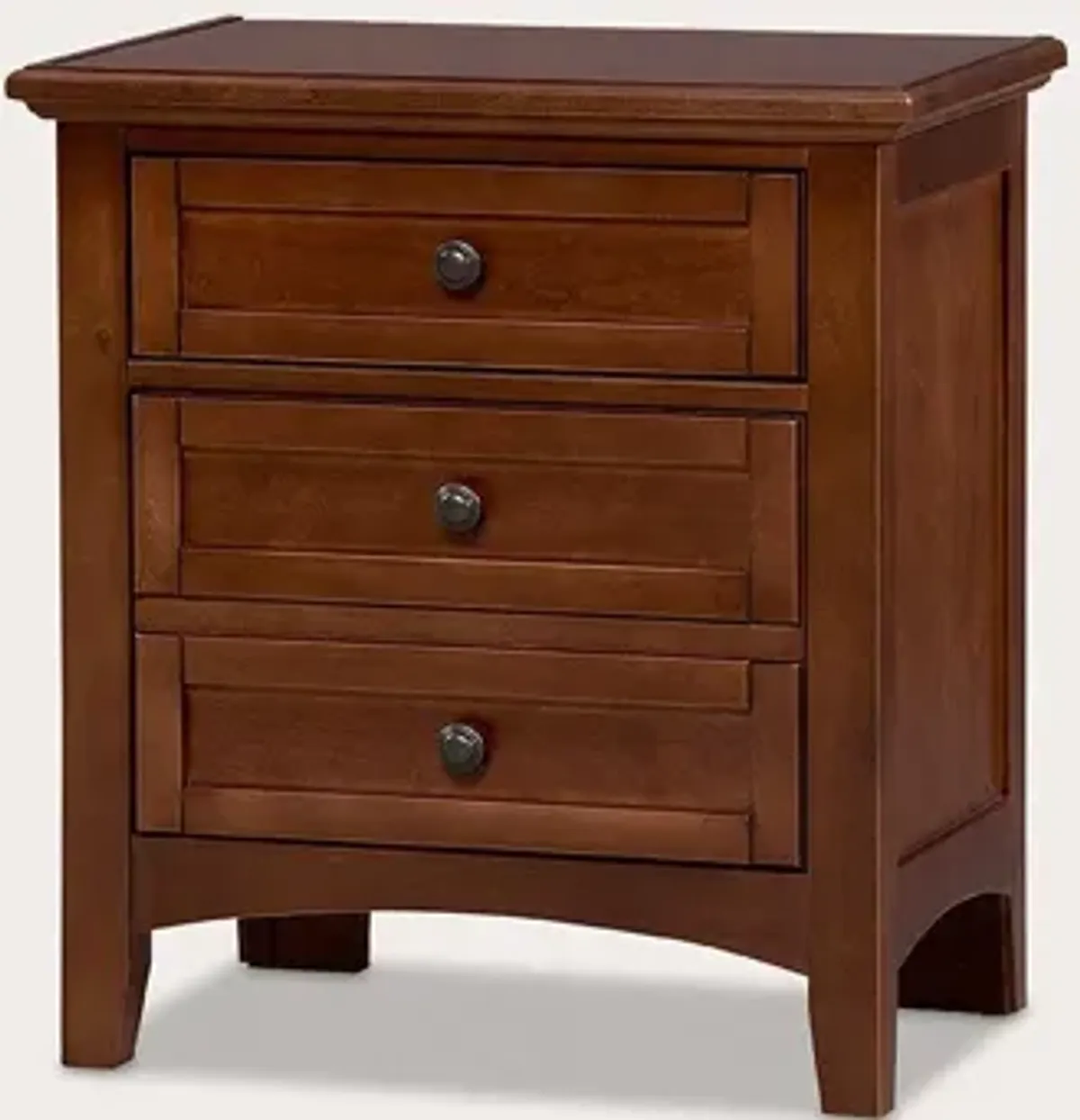 Vaughan Bassett Bonanza 2-Drawer Nightstand - Grey