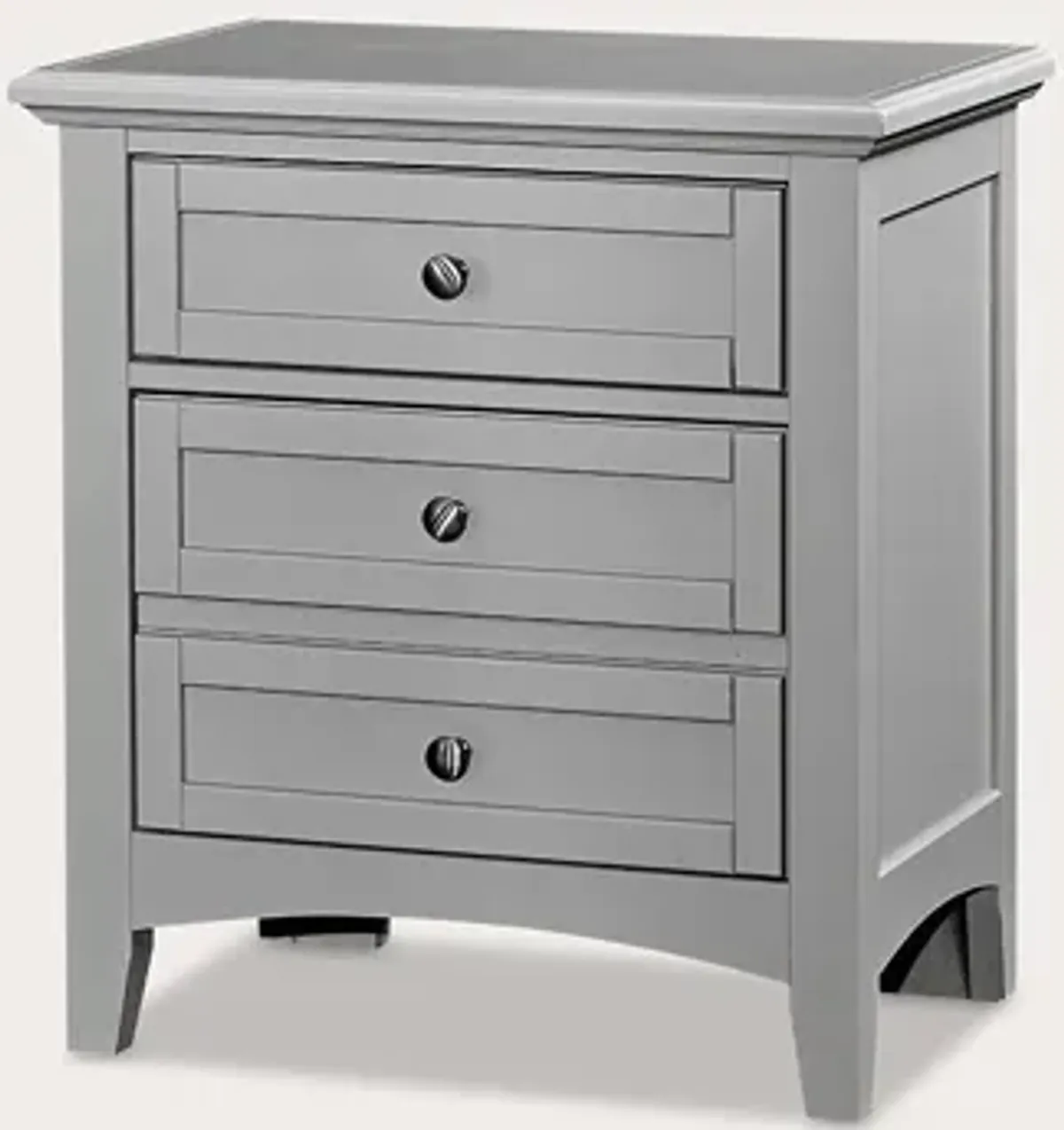 Vaughan Bassett Bonanza 2-Drawer Nightstand - Merlot