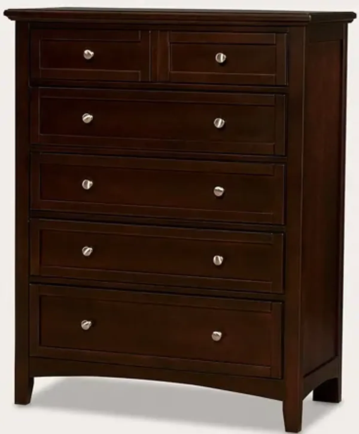 Vaughan Bassett Bonanza 5-Drawer Chest - Grey