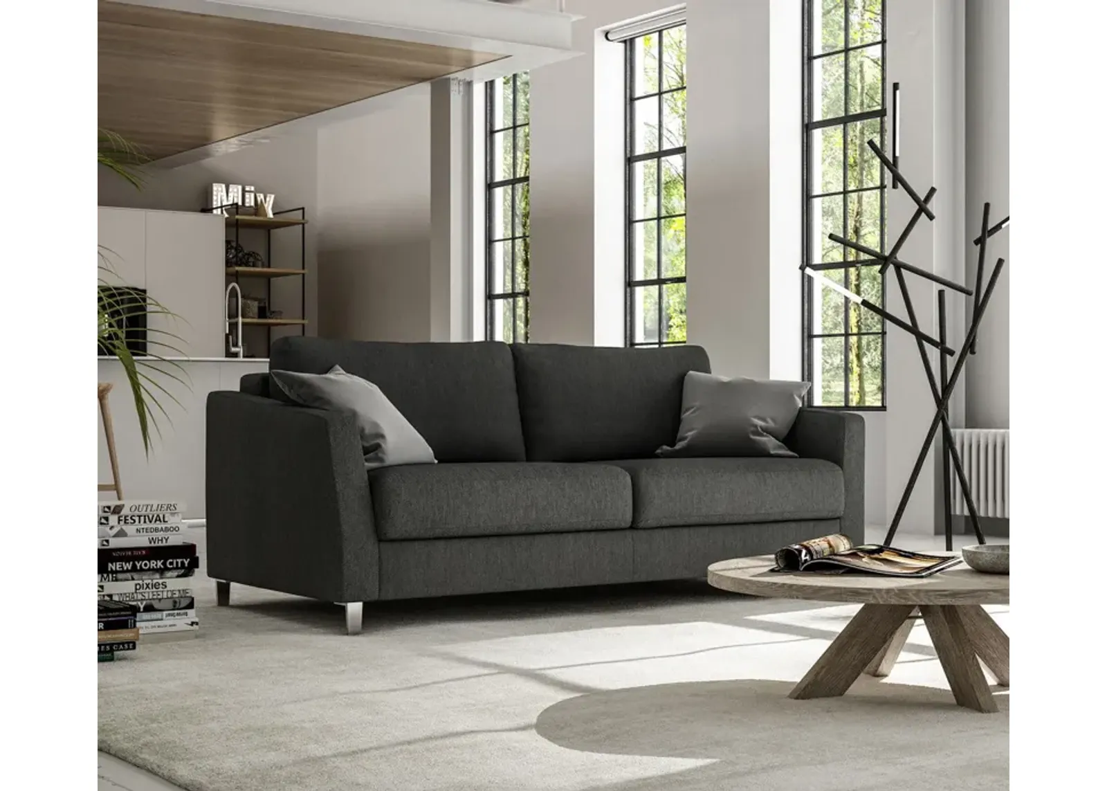 Luonto Monika Sofa Sleeper - Loule 630 - Single