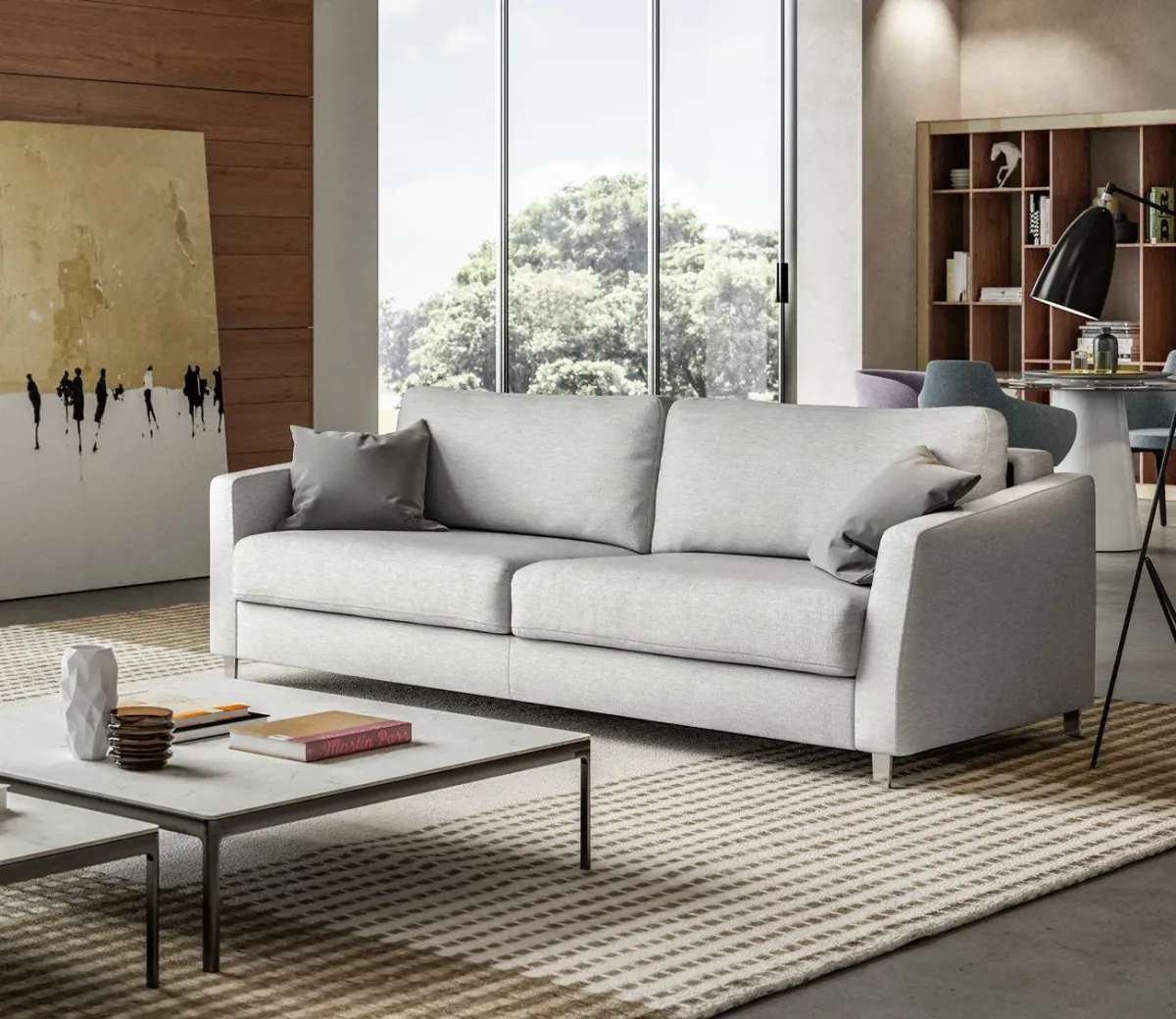 Luonto Monika Sofa Sleeper - Light Gray - Single