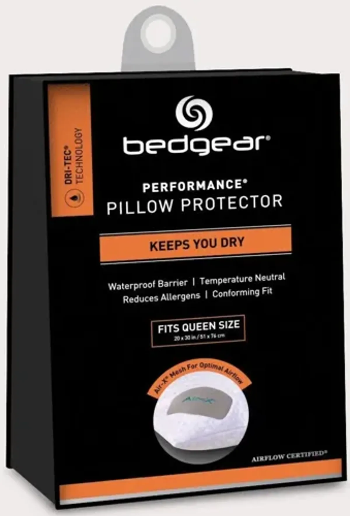 Bedgear Dri-Tec with Air-X Pillow Protector - Jumbo/Queen