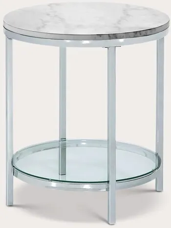 Bassett Mirror Jadyn Round End Table