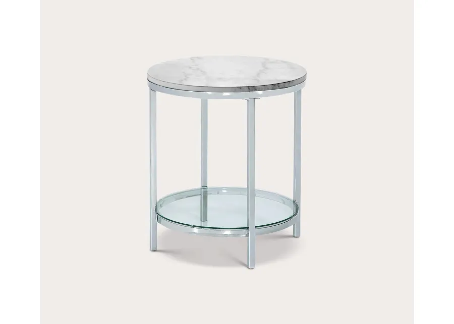 Bassett Mirror Jadyn Round End Table