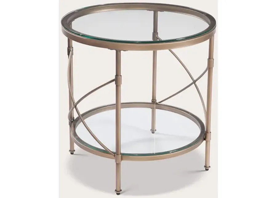 Bassett Mirror Harrison Round End Table