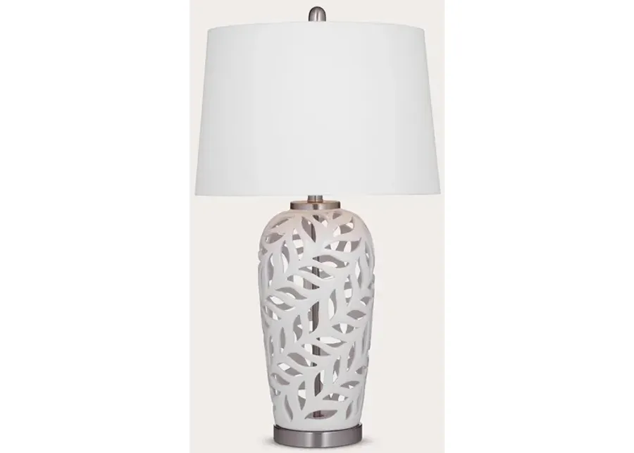 Bassett Mirror Willow Ceramic Table Lamp