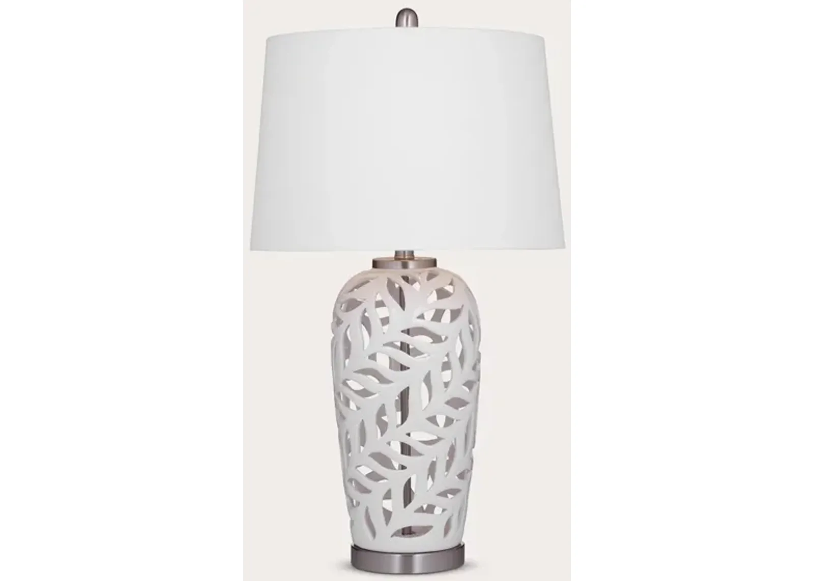 Bassett Mirror Willow Ceramic Table Lamp