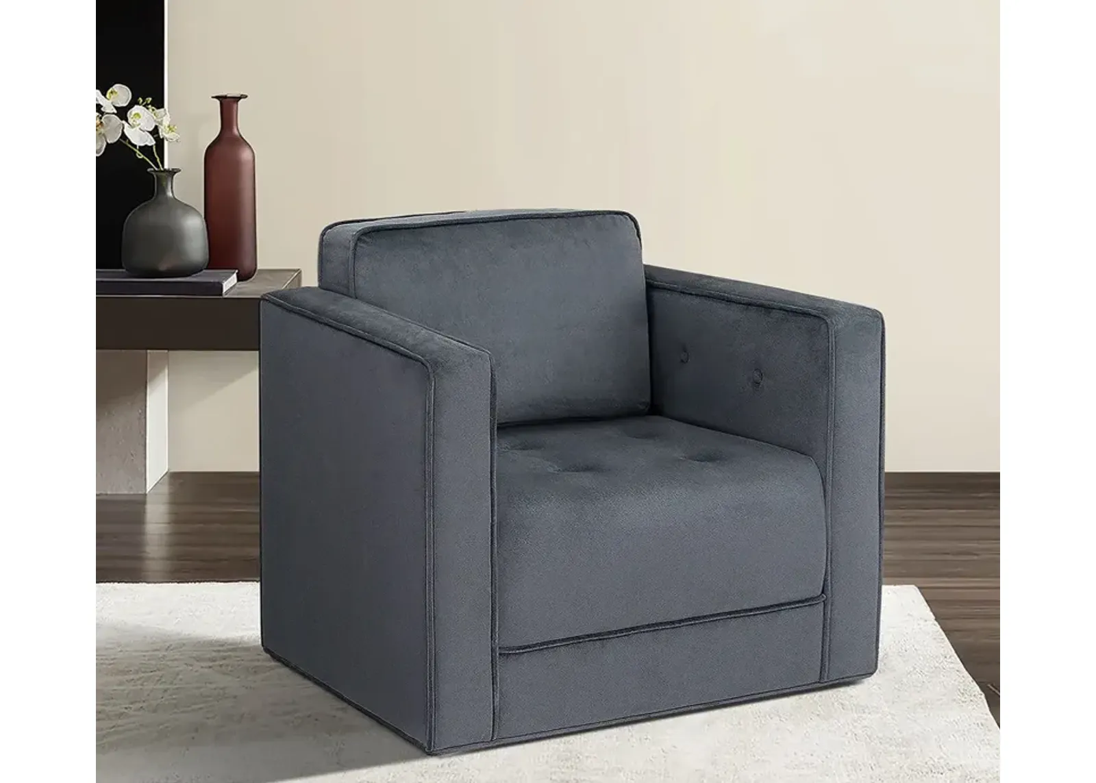 Martha Stewart Madrid Swivel Accent Chair