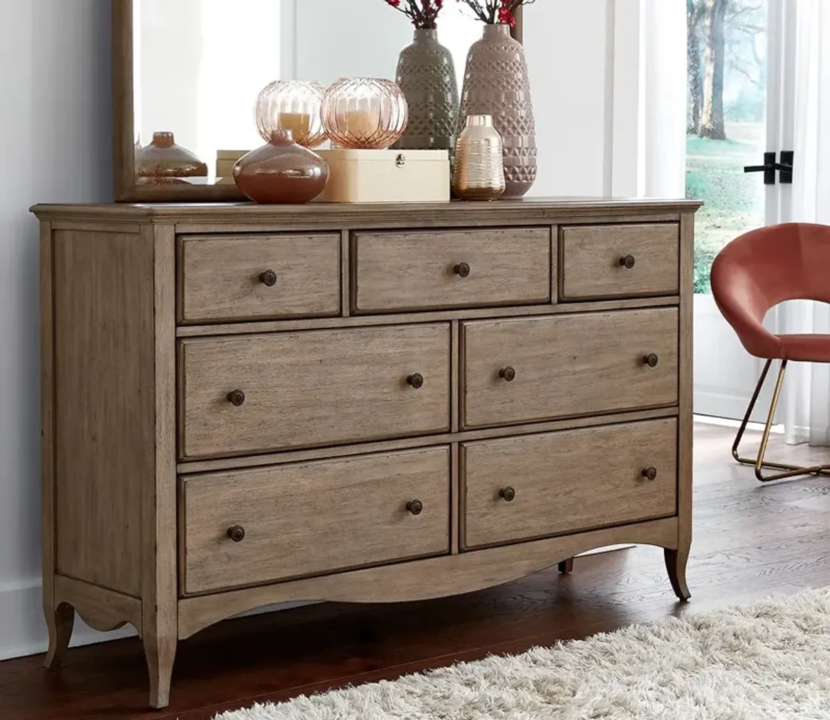 Aspen Home Provence 7-Drawer Dresser