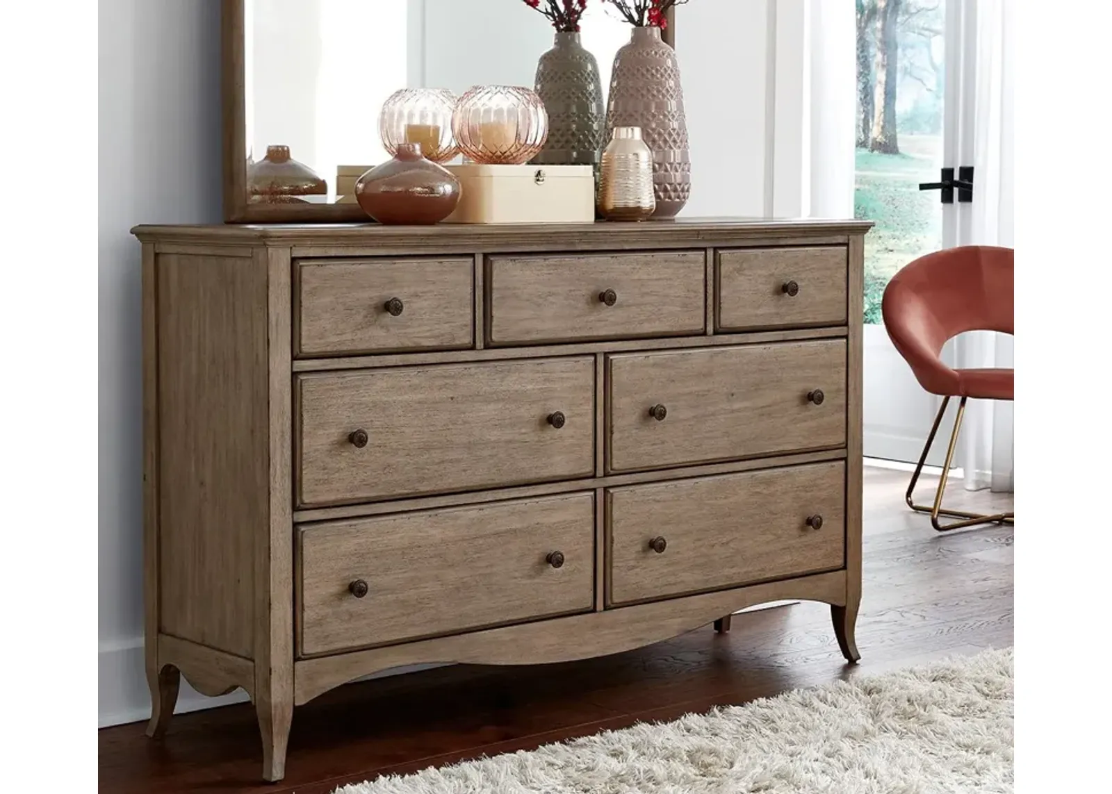 Aspen Home Provence 7-Drawer Dresser