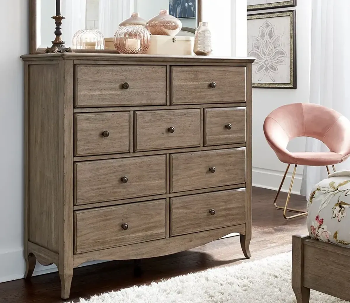 Aspen Home Provence 9-Drawer Chesser