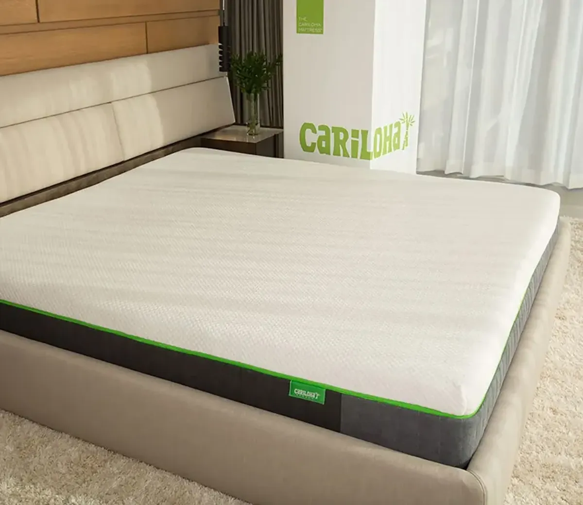 Bed in a Box Cariloha Classic Bamboo Mattress - Queen