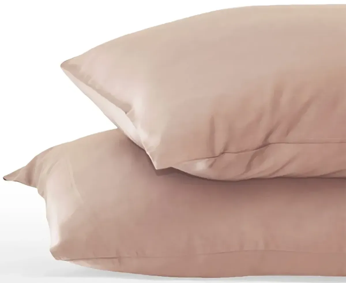 Cariloha Resort Bamboo Pillowcase Set - Blush - Standard