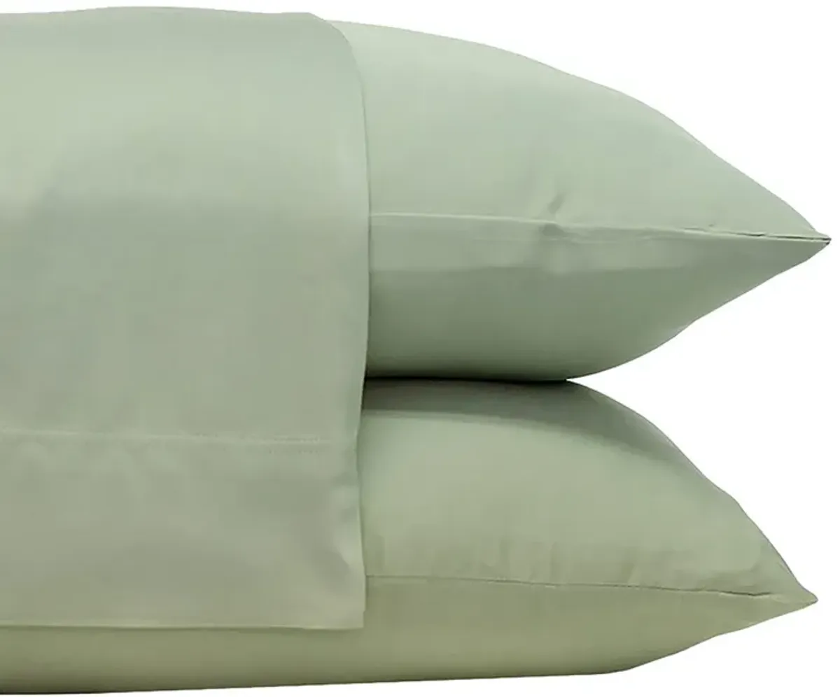 Cariloha Classic Bamboo Pillowcase Set - Sage - Standard