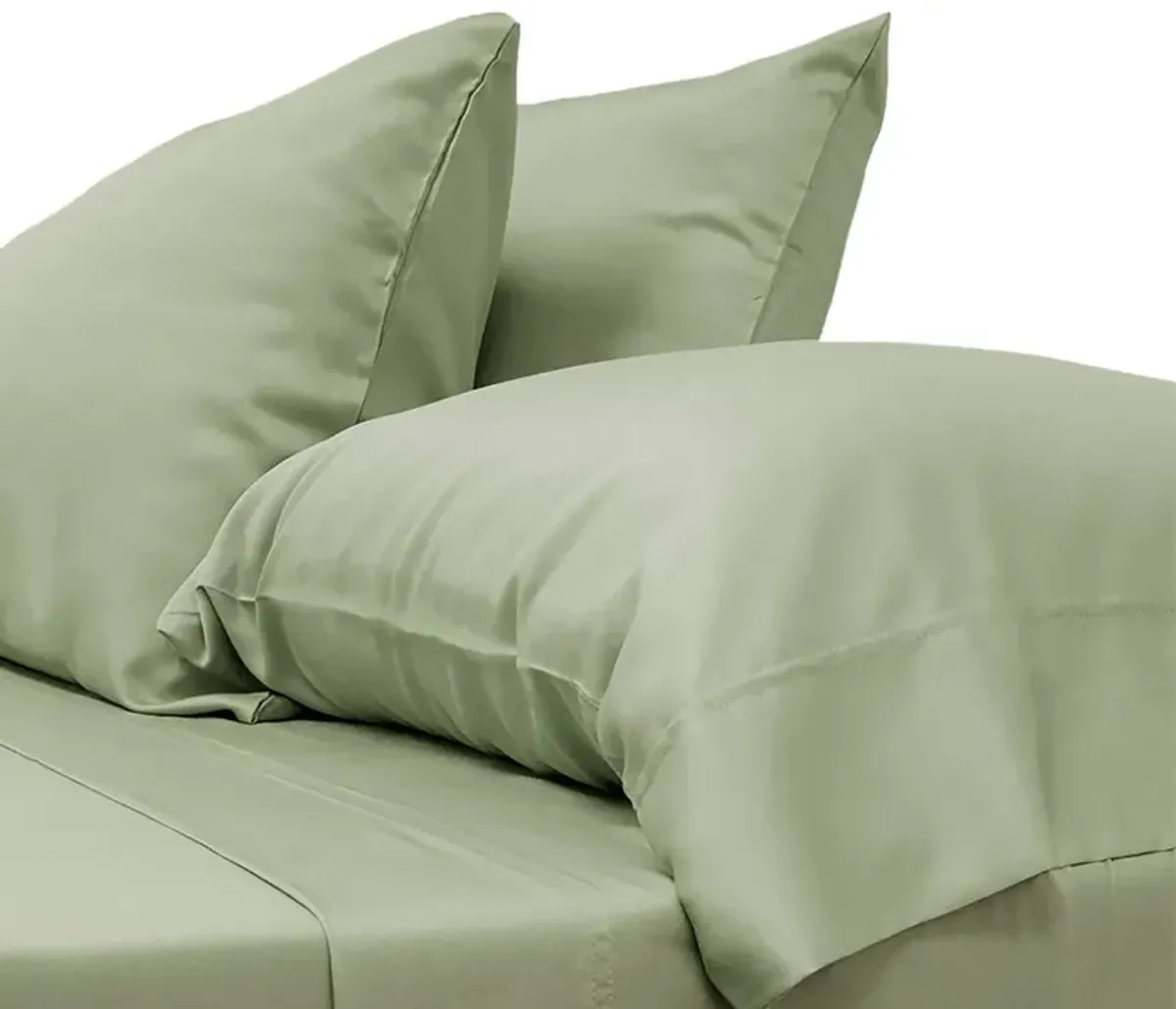 Cariloha Classic Bamboo Pillowcase Set - Sage - Standard