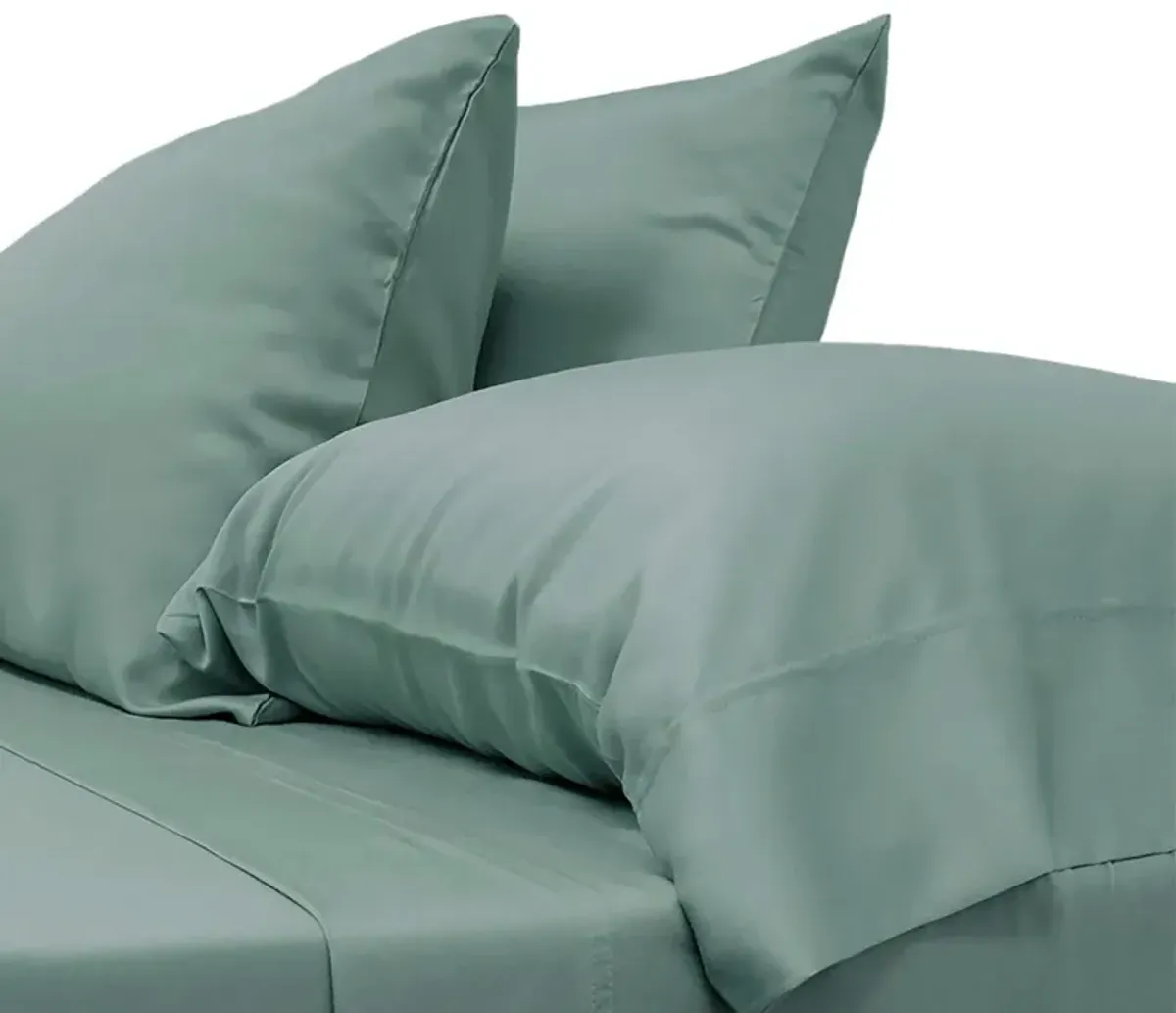 Cariloha Classic Bamboo Pillowcase Set - Sage - Standard