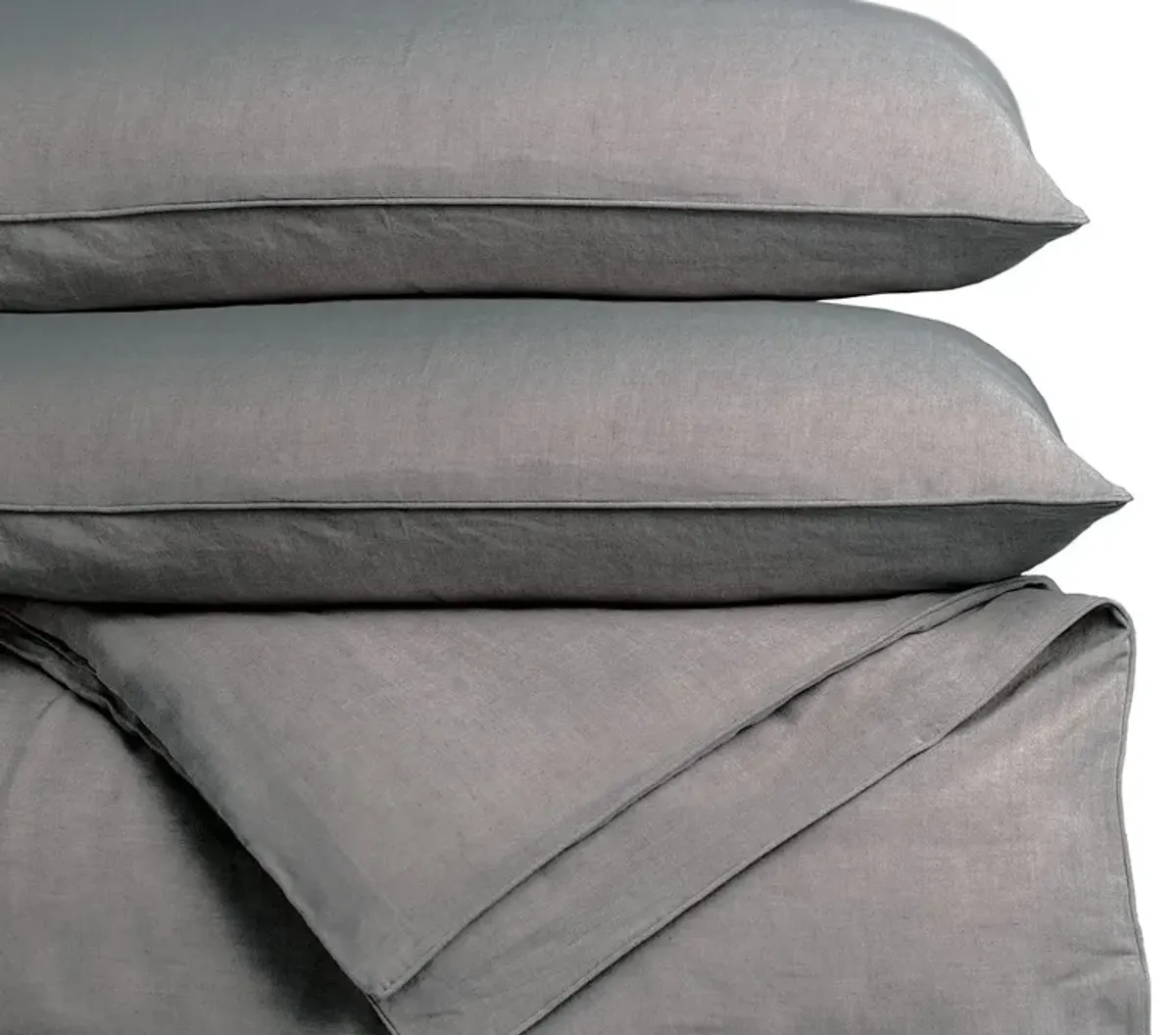 Cariloha Linen Duvet Cover Set - Linen Oatmeal - Queen