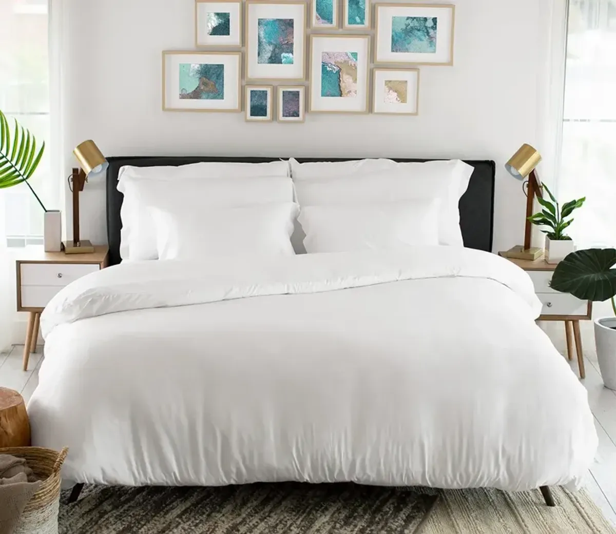 Cariloha Linen Duvet Cover Set - Linen Oatmeal - Queen