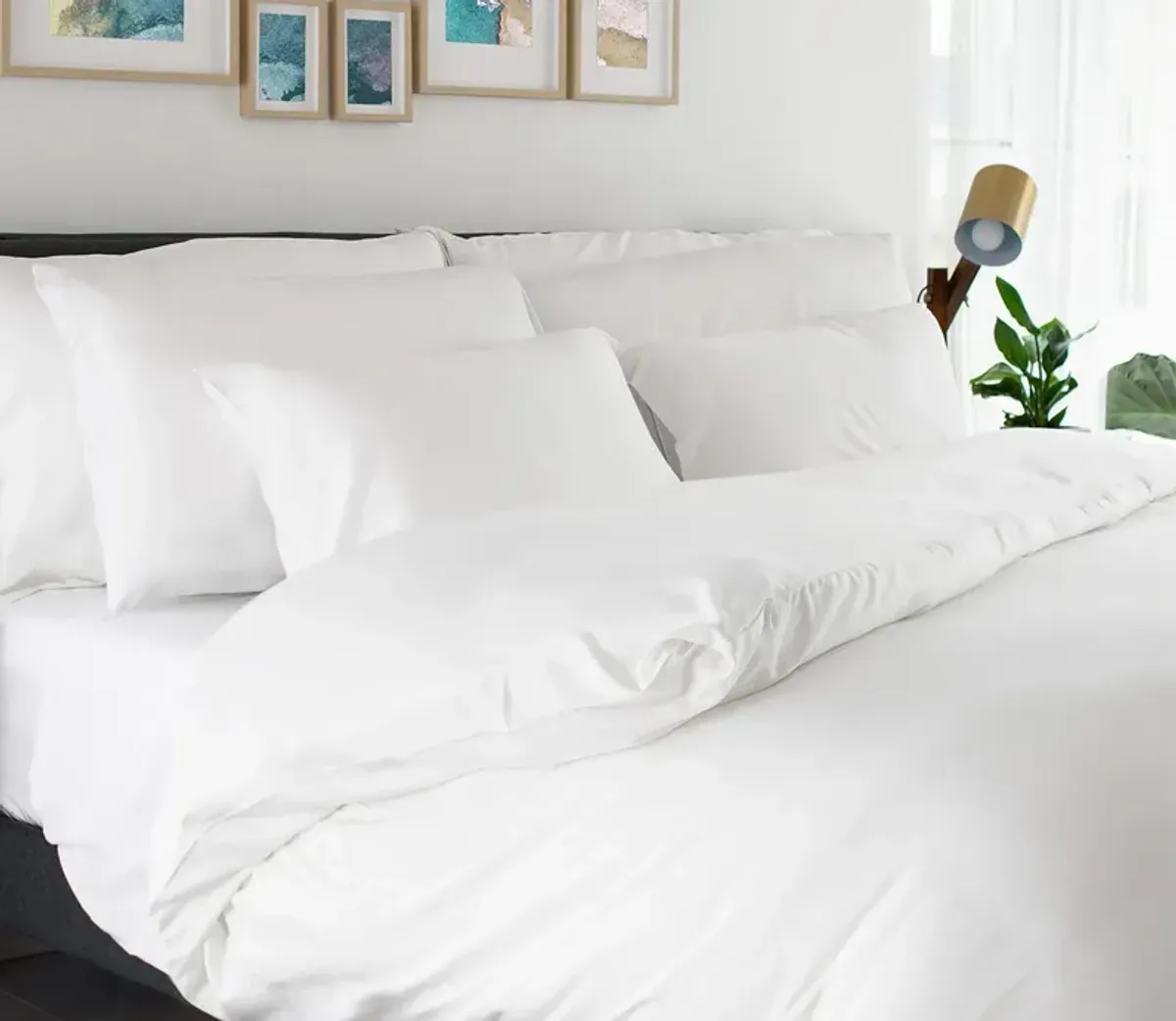 Cariloha Linen Duvet Cover Set - Linen Onyx - Queen