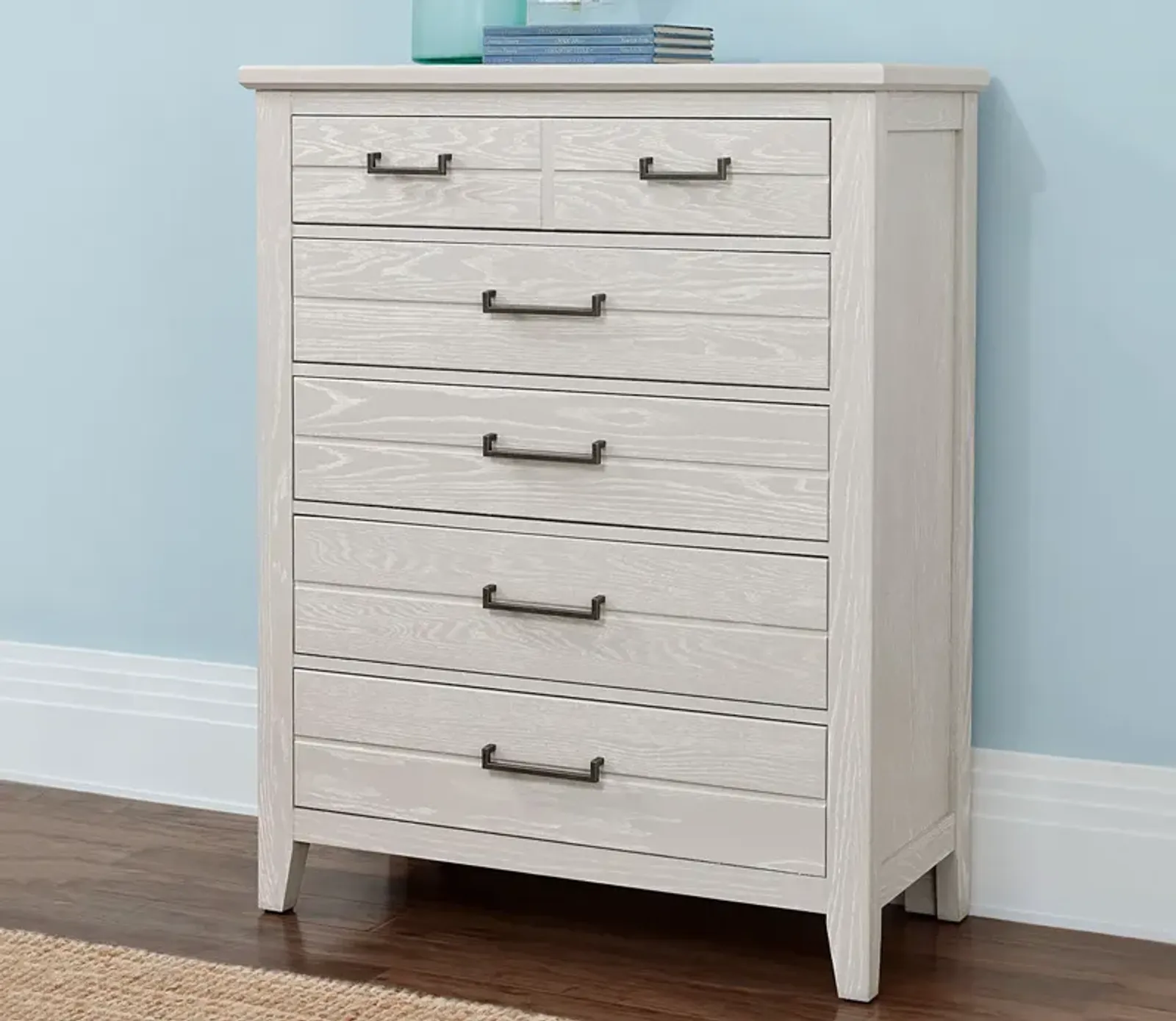 Vaughan Bassett Passageways 5-Drawer Chest - Oyster