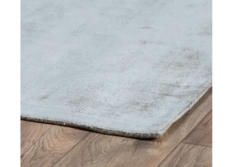 Villa by Classic Home Berlin Distressed Dove Gray Area Rug