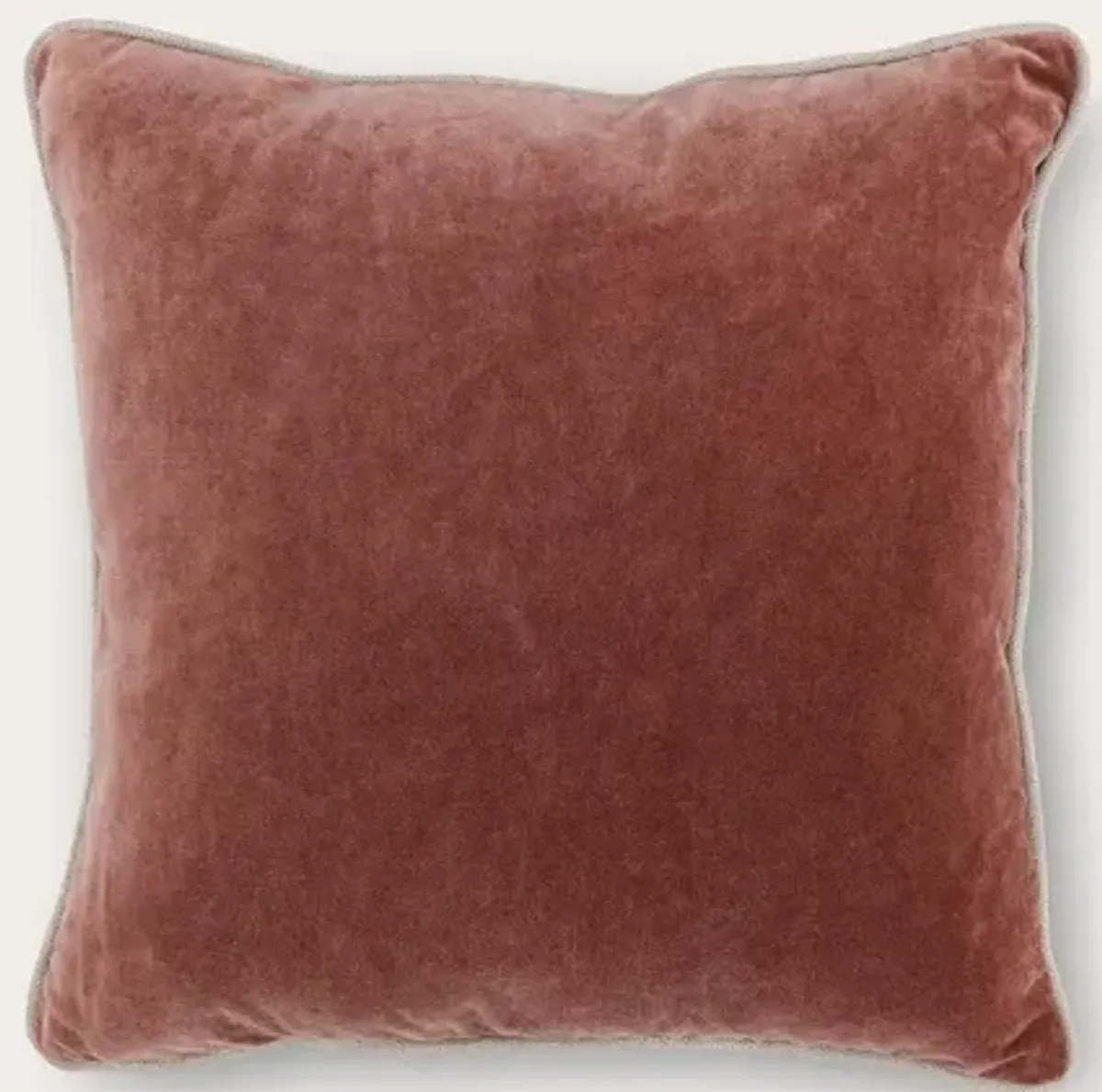 Villa by Classic Home Heirloom Velvet Auburn Throw Pillow