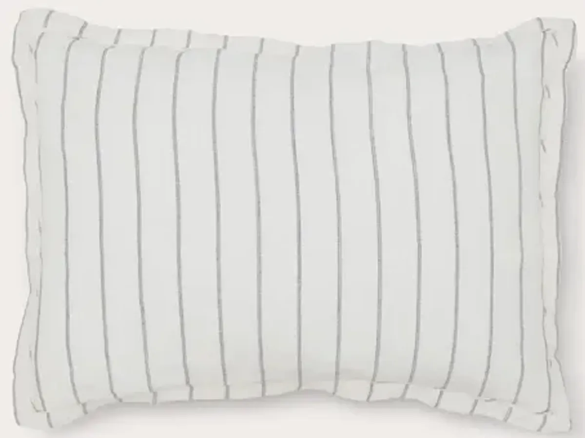 Villa by Classic Home Monaco Ivory Linen Pillow Sham - Standard