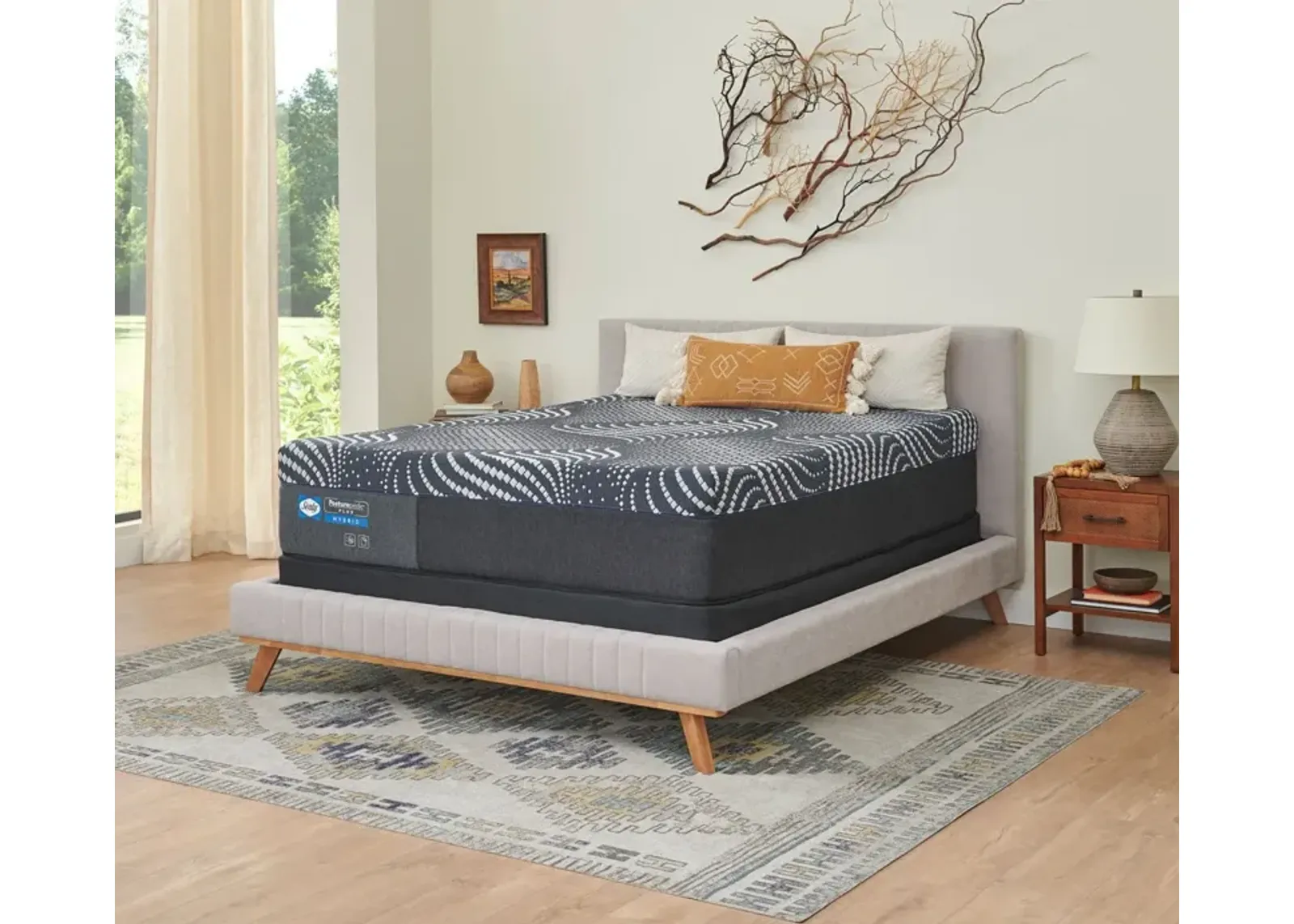 Sealy PosturepedicÂ® Plus Hybrid High Point Firm Mattress - Memory Foam - Twin XL