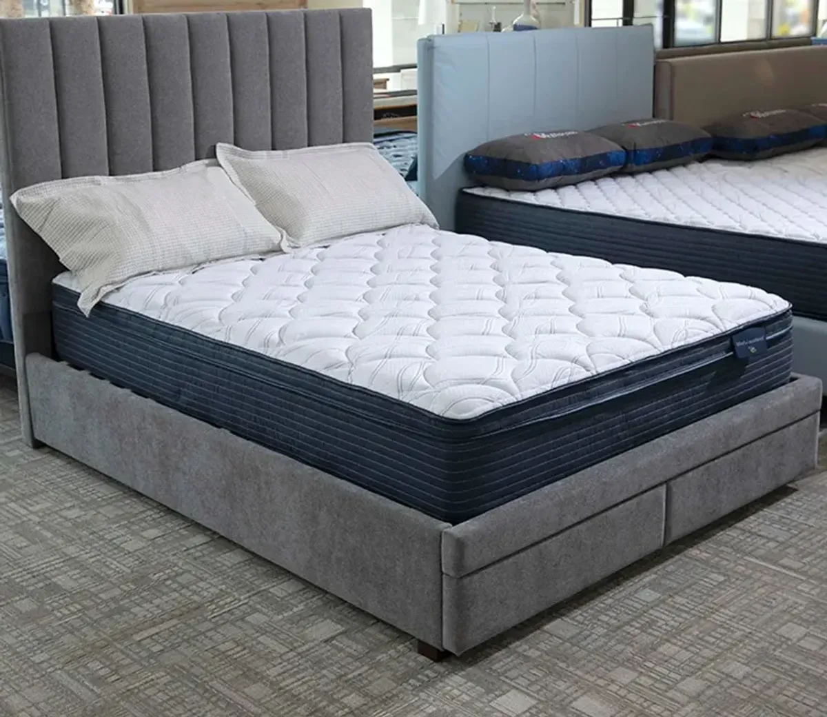 CM Home Kemper Storage Bed - Bone - King