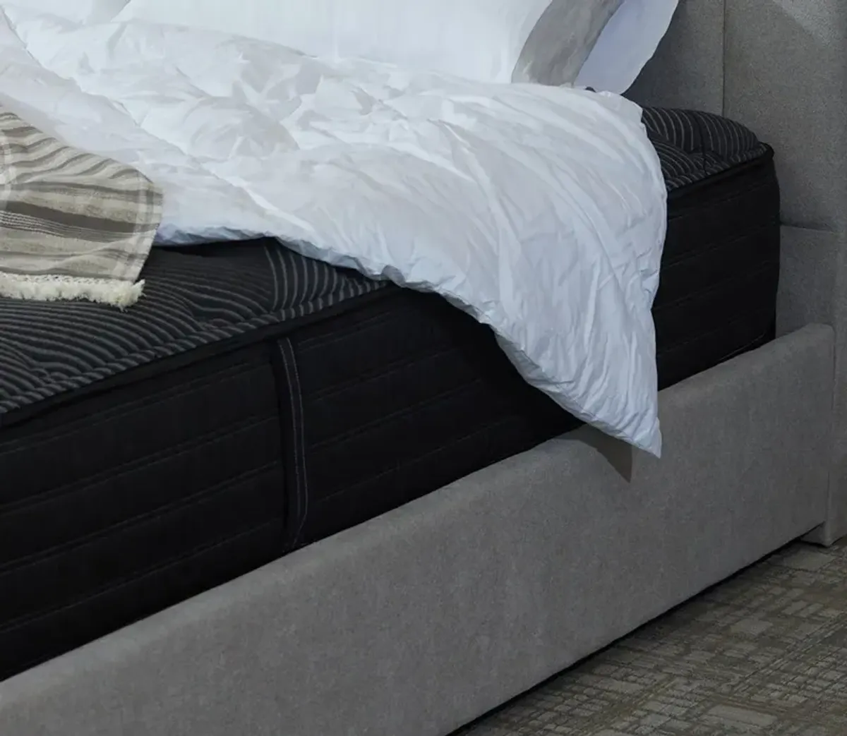 CM Home Kemper Storage Bed - Bone - King