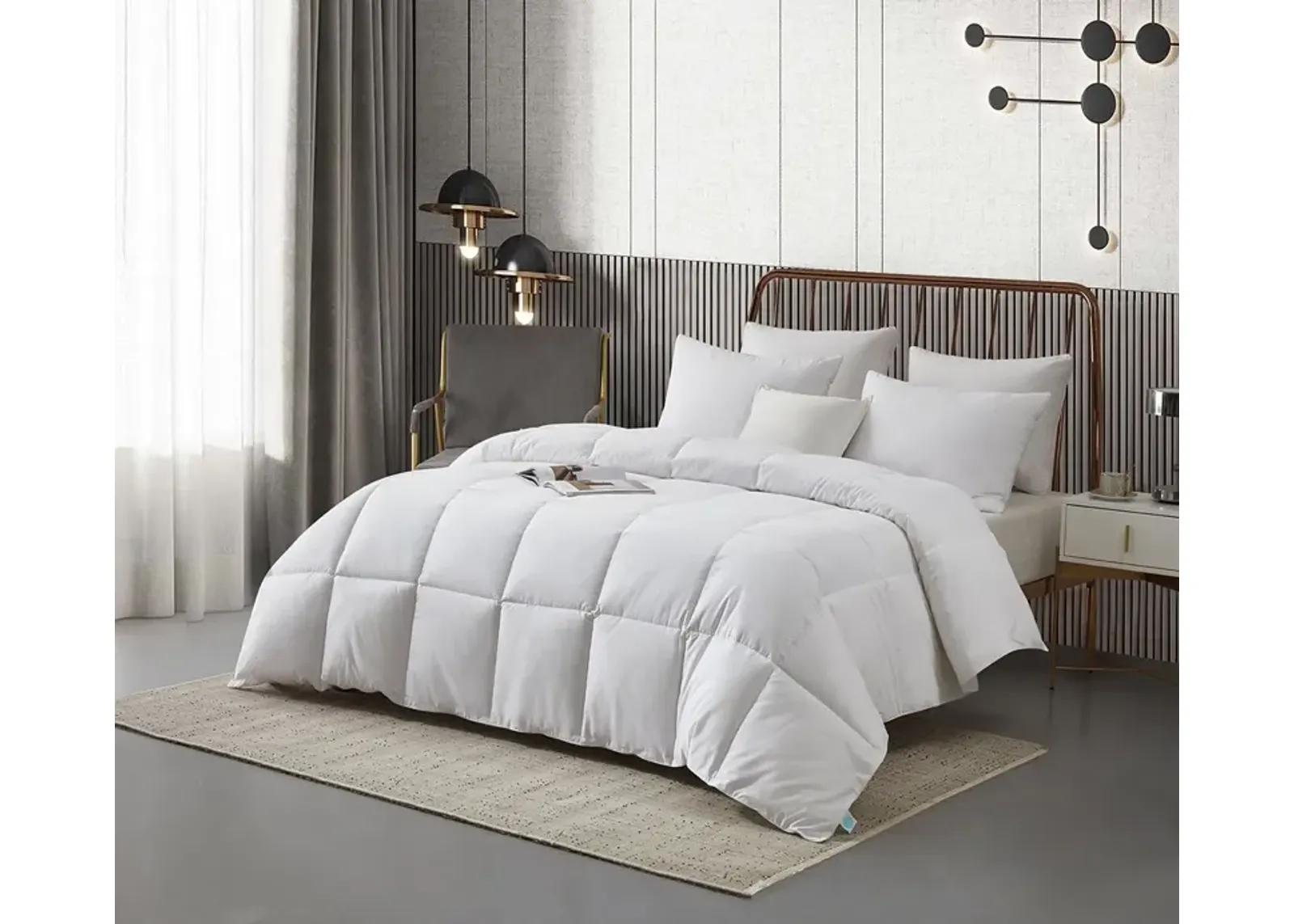 Kathy Ireland All Season Tencel Lyocell Down Alternative Comforter - King