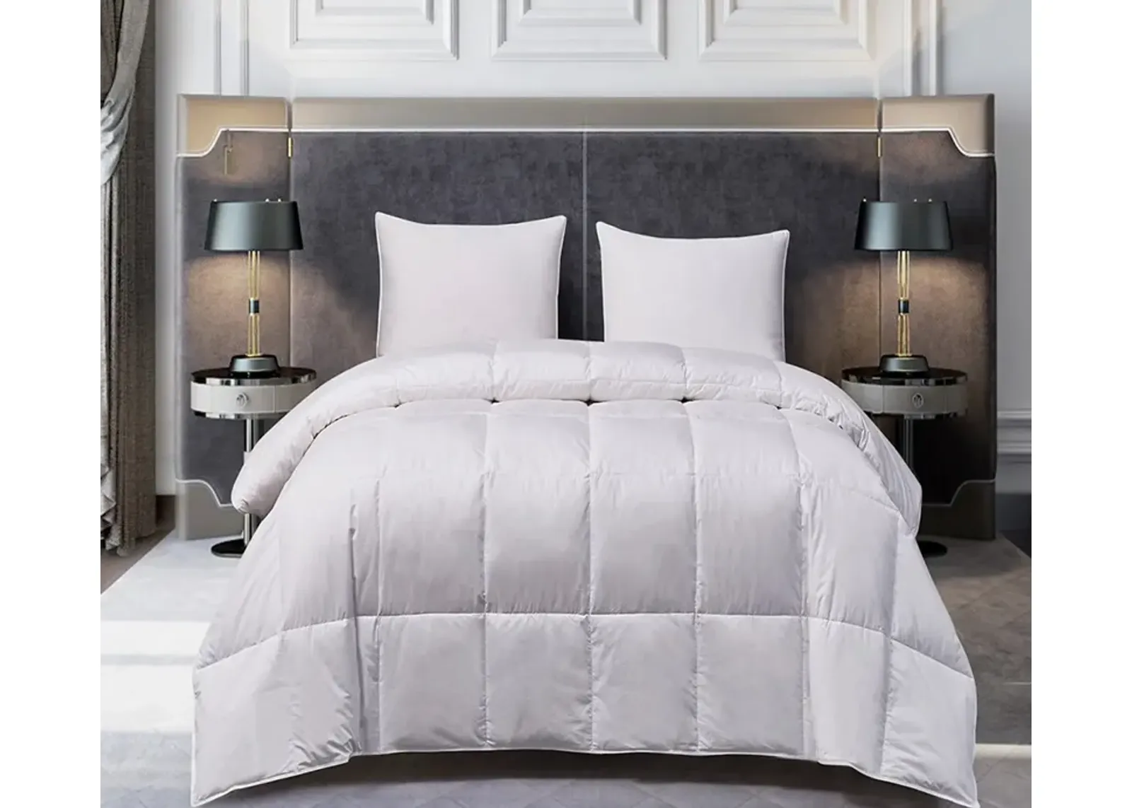 Blue Ridge Home Fashions Blue Ridge Home Naples Hungarian White Goose Down Comforter - Twin