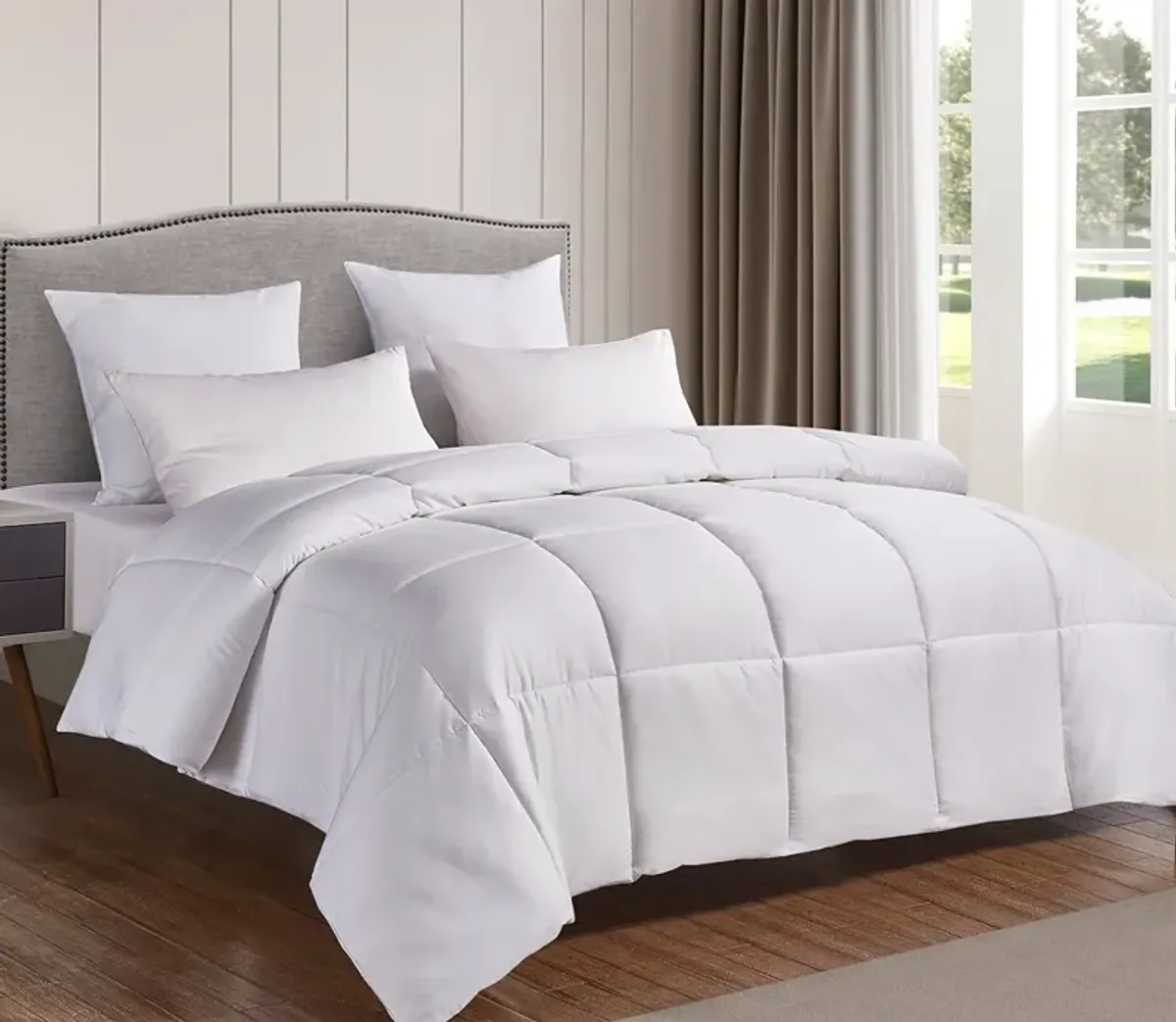 Blue Ridge Home Fashions Blue Ridge Naples Cotton Sateen Down Alternative Comforter - Full/Queen