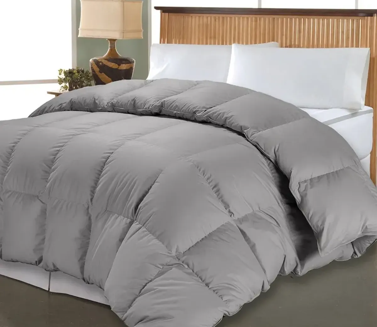 Blue Ridge Home Fashions Blue Ridge Home Duraloft Extra Warmth Down Alternative Comforter - Grey - King