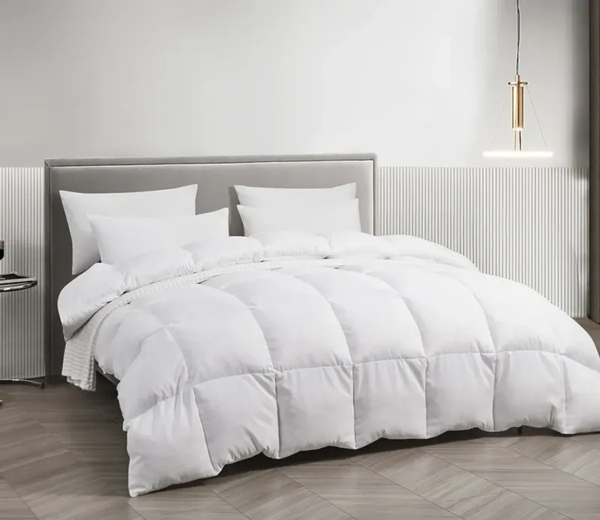 Beautyrest All Season White Feather and Down Comforter - Full/Queen