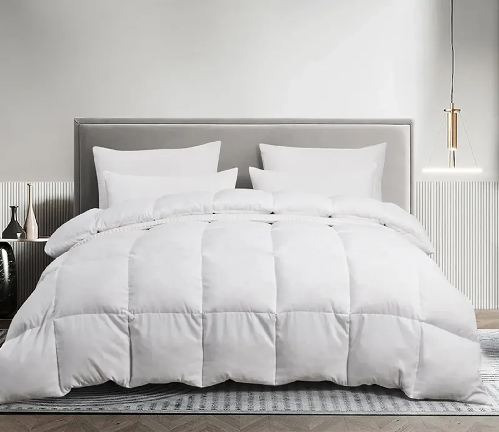 Beautyrest All Season White Feather and Down Comforter - Full/Queen