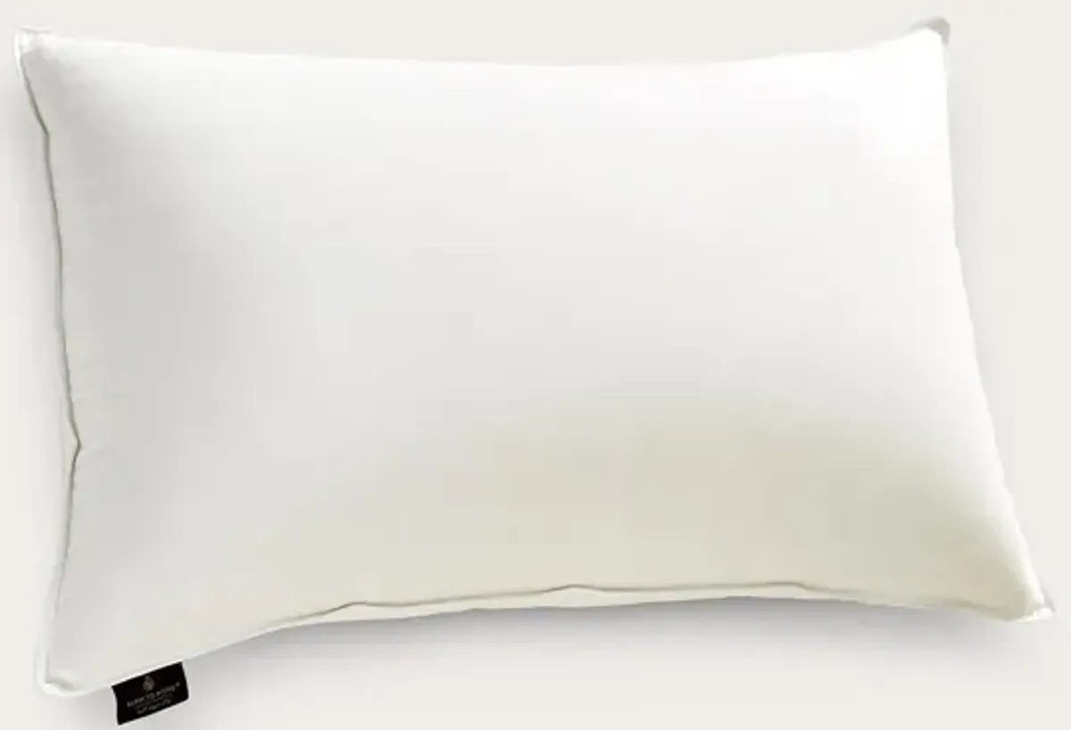 Farm To Home Organic Cotton Medium Firm White Down Pillow - Jumbo