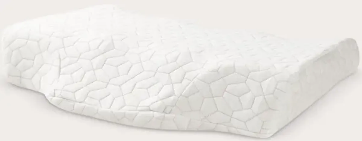 Sleep Philosophy Cooling Gel Pad Contour Foam Pillow - Memory Foam