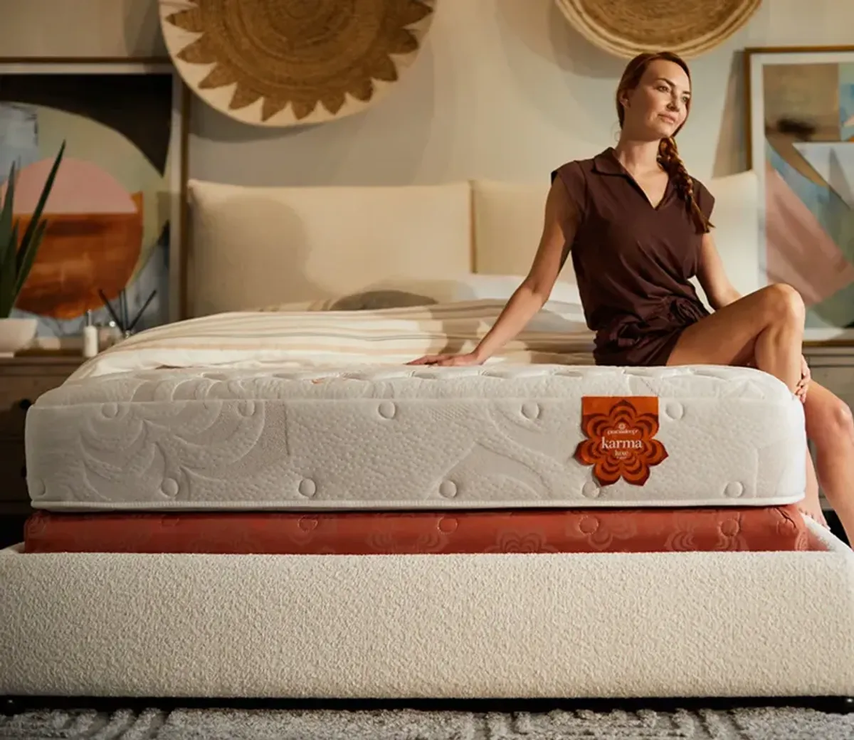 PranaSleep Karma Luxe Firm Mattress - Queen