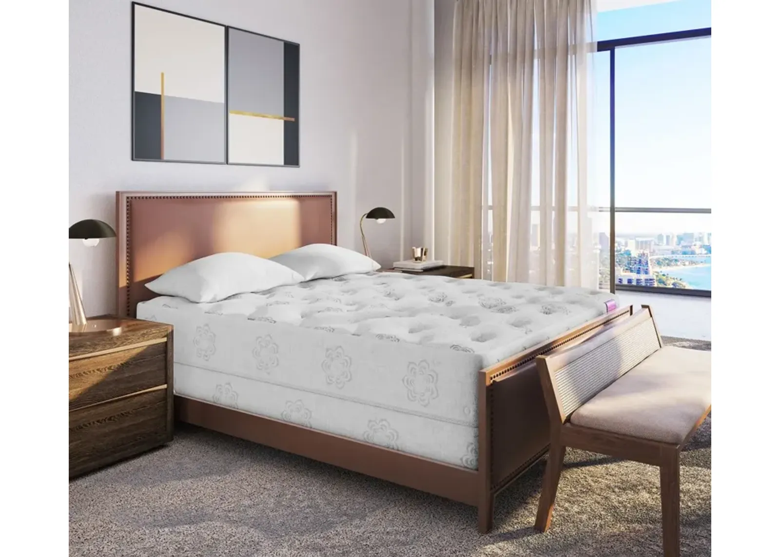 PranaSleep Dharma Luxe Plush Mattress - Twin