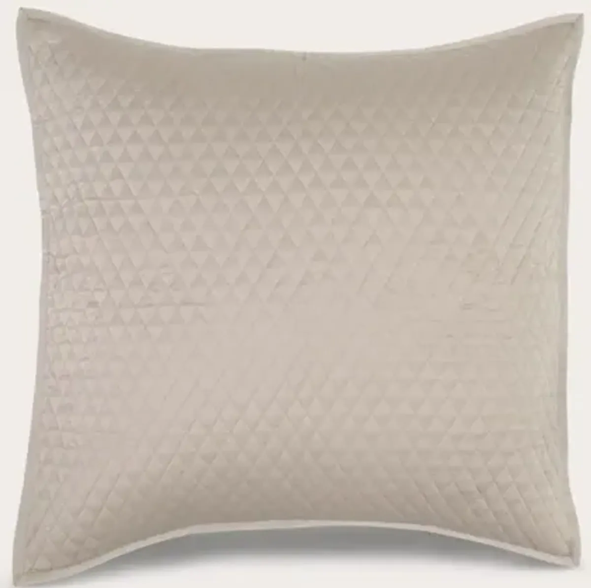 Villa by Classic Home Diamond Pebble Sateen Quilted Pillow Sham - Standard