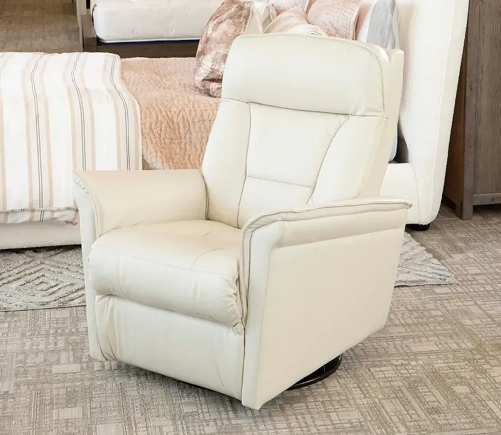 Palliser Stonegate II White Recliner