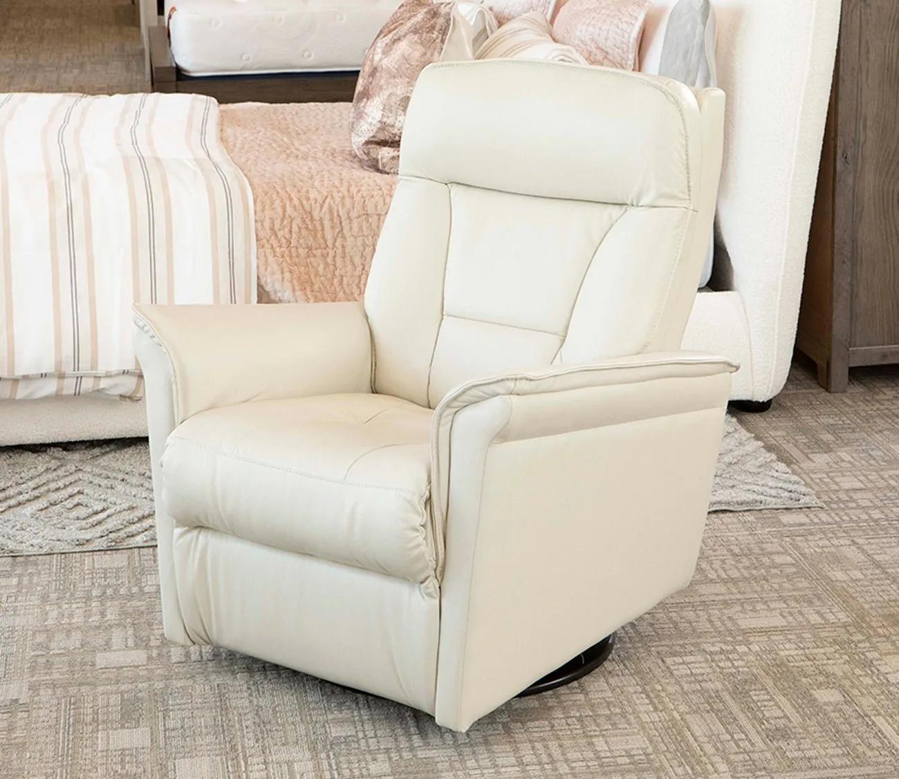 Palliser Stonegate II White Recliner