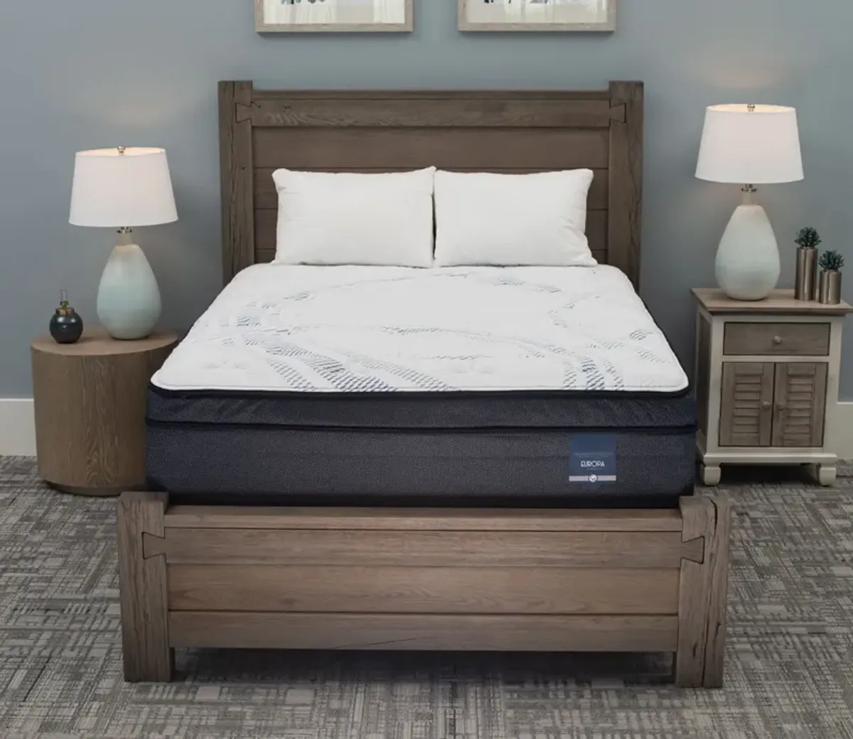 City Mattress Celestial Europa Euro Top Innerspring Mattress - Twin